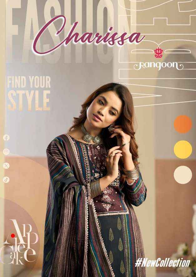 Rangoon Charissa Readymade Cotton Dress 4 pcs Catalogue