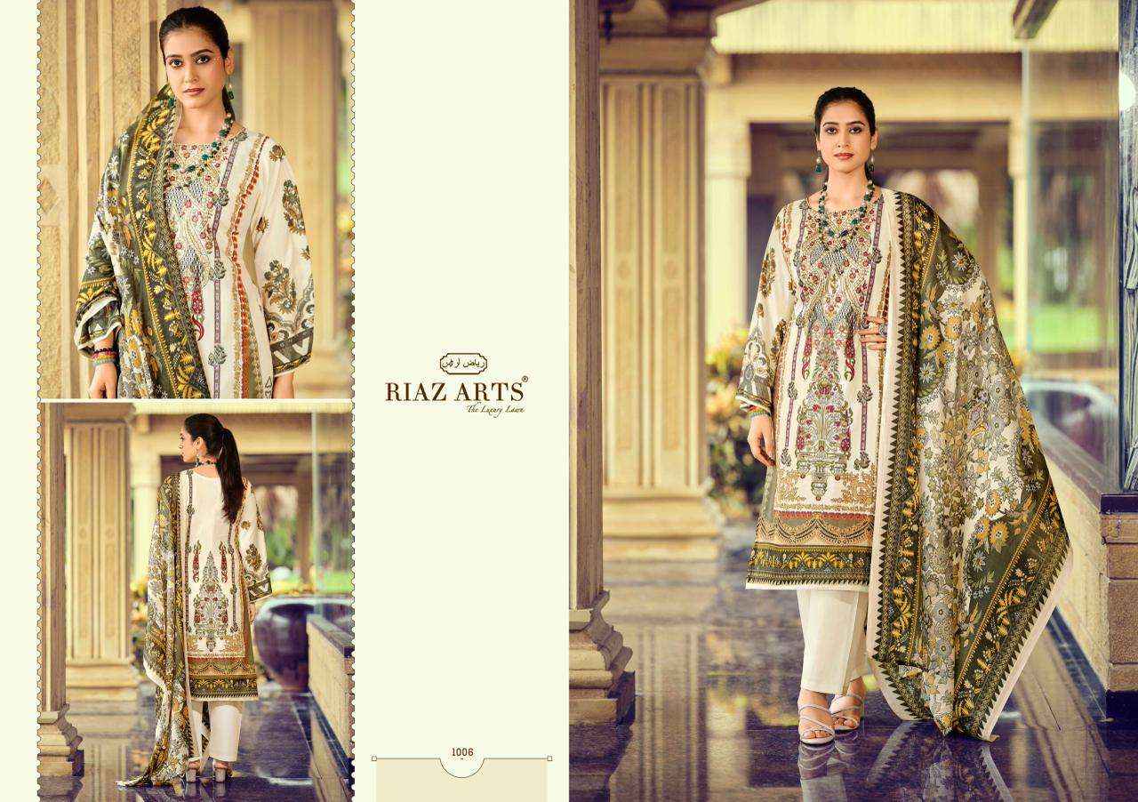 Riaz Arts Musafir Vol 36 Cotton Dress Material 6 pcs Catalogue