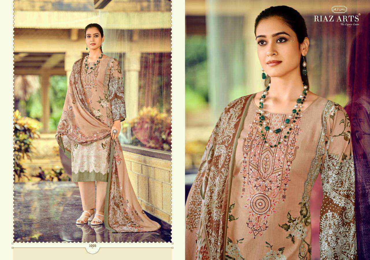 Riaz Arts Musafir Vol 36 Cotton Dress Material 6 pcs Catalogue