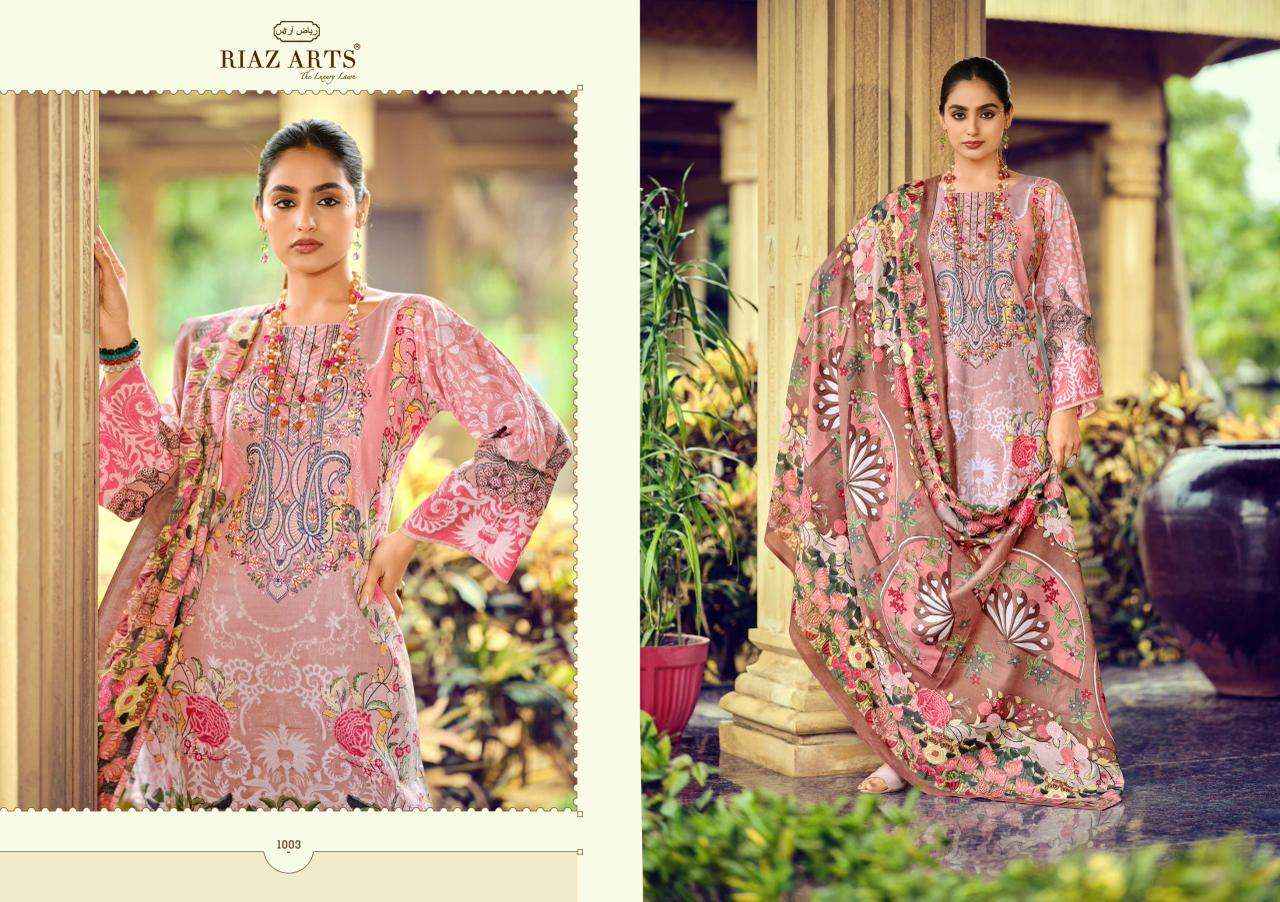 Riaz Arts Musafir Vol 36 Cotton Dress Material 6 pcs Catalogue