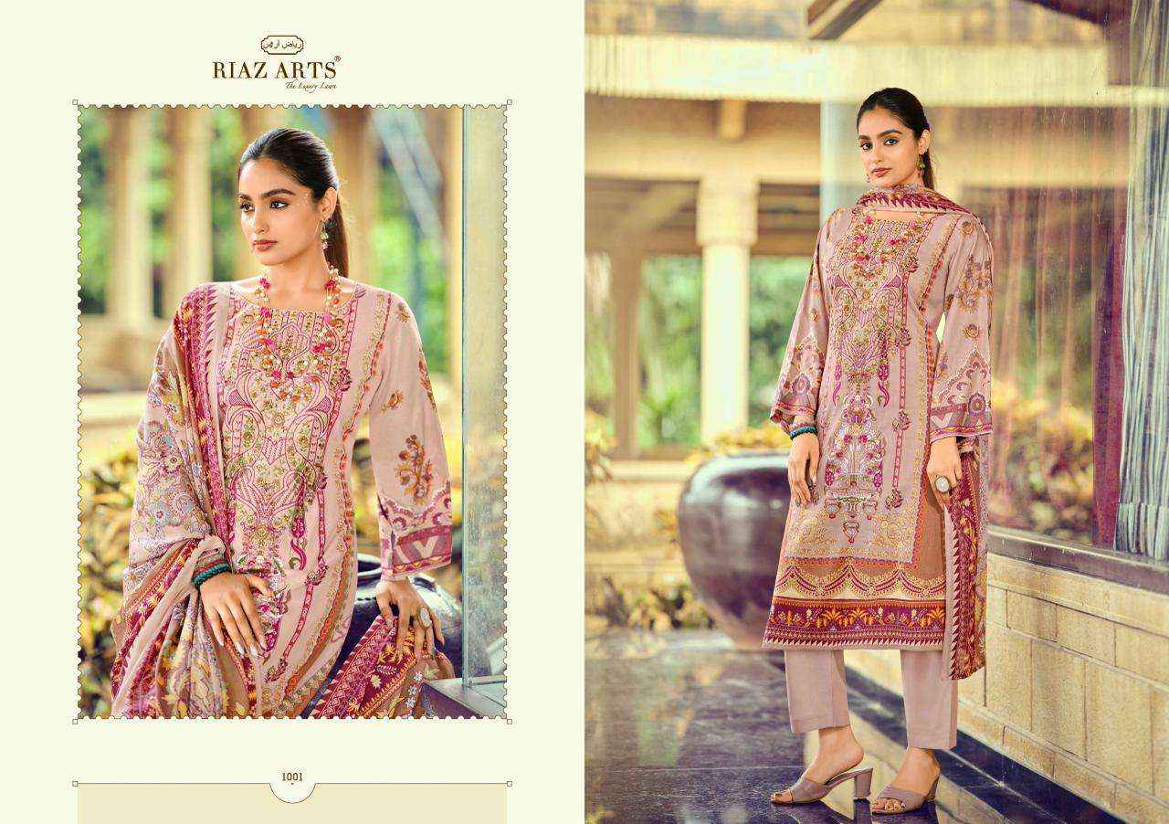 Riaz Arts Musafir Vol 36 Cotton Dress Material 6 pcs Catalogue