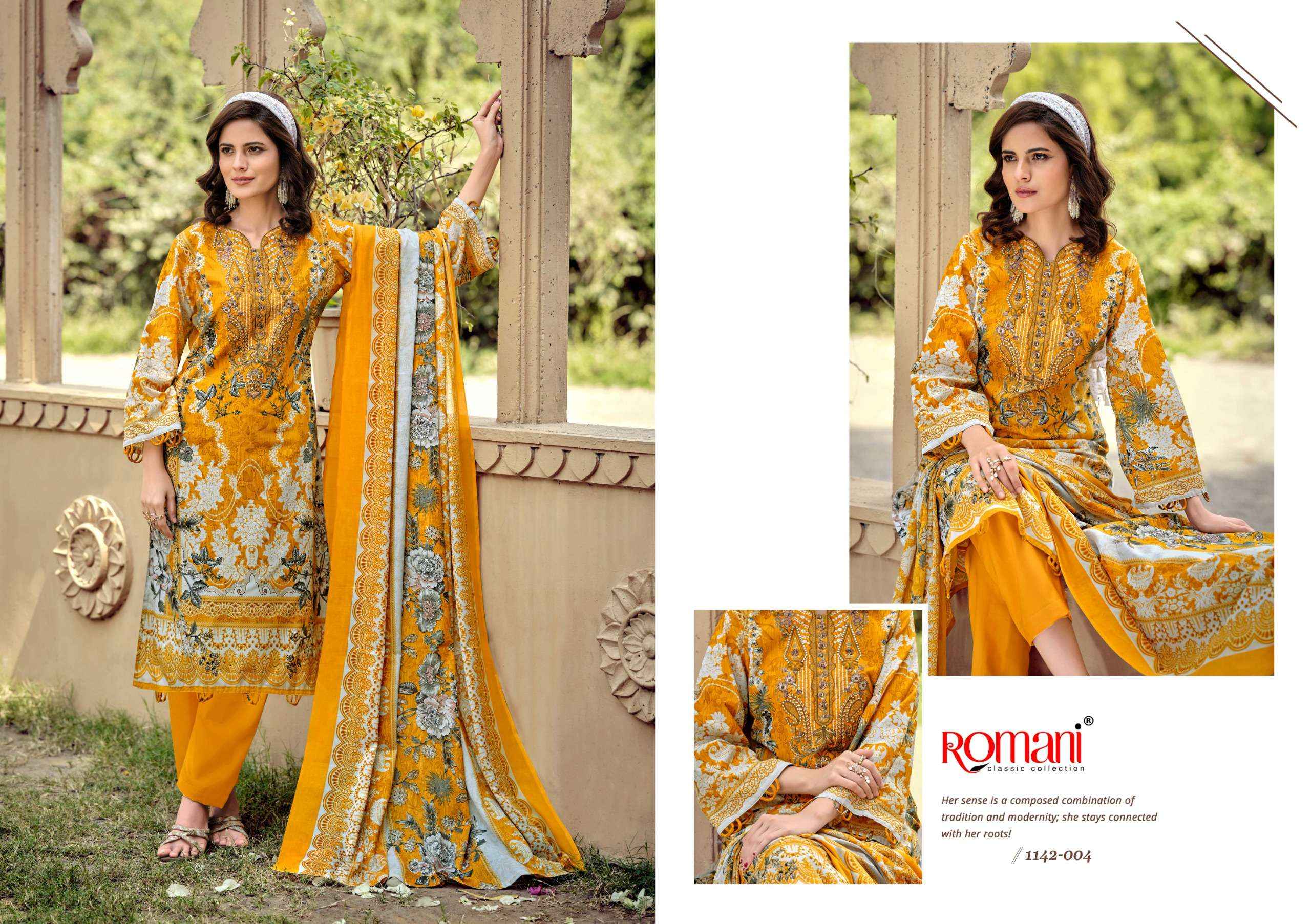 Romani Aarzu Vol 30 Cotton Dress Material 8 pcs Catalogue