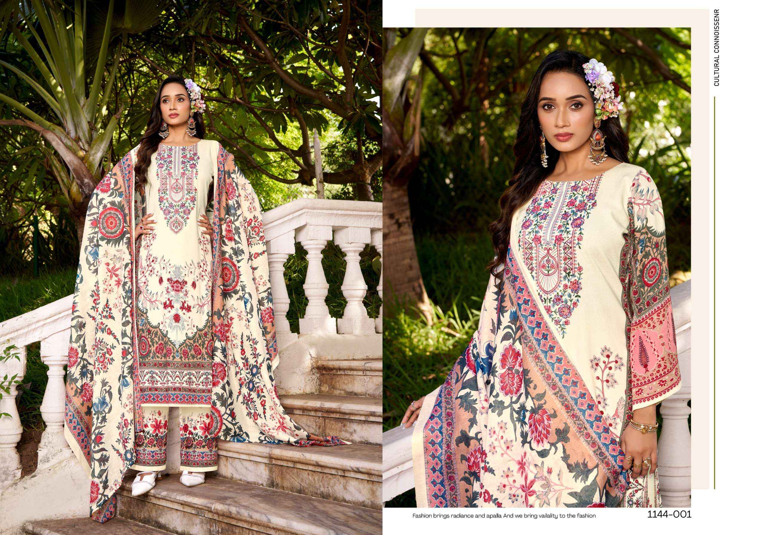 Romani Mahira Vol 9 Cotton Dress Material 8 pcs Catalogue