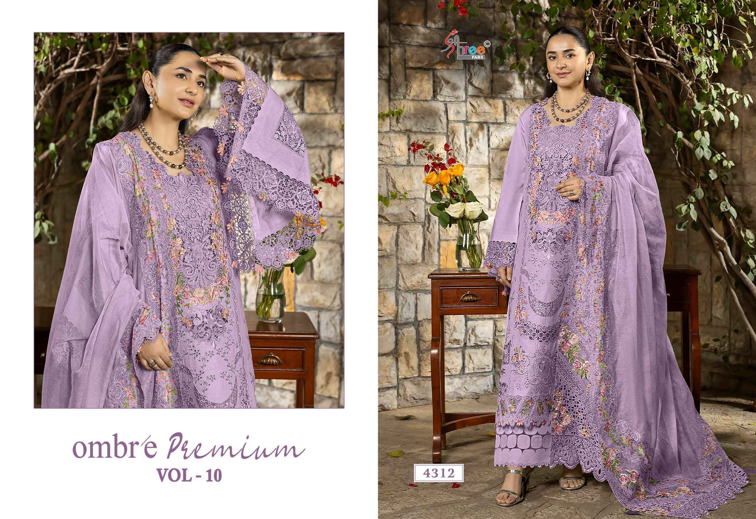 Shree Fabs Ombre Premium Vol 10 Cotton Dress Material 6 pcs Catalogue