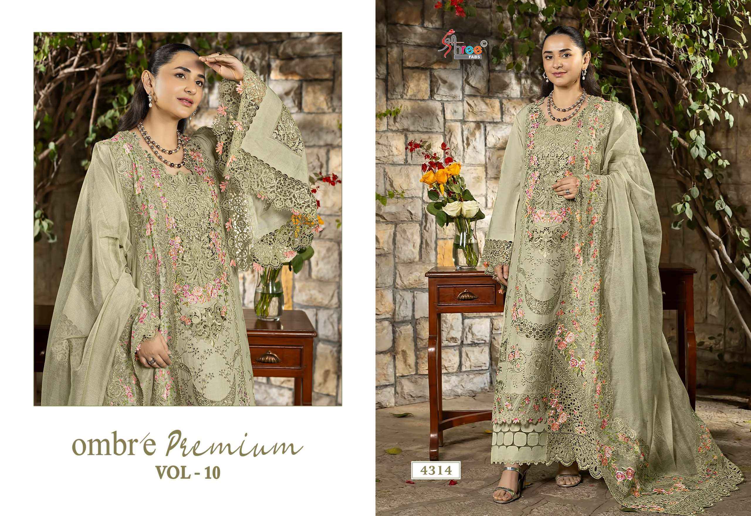 Shree Fabs Ombre Premium Vol 10 Cotton Dress Material 6 pcs Catalogue
