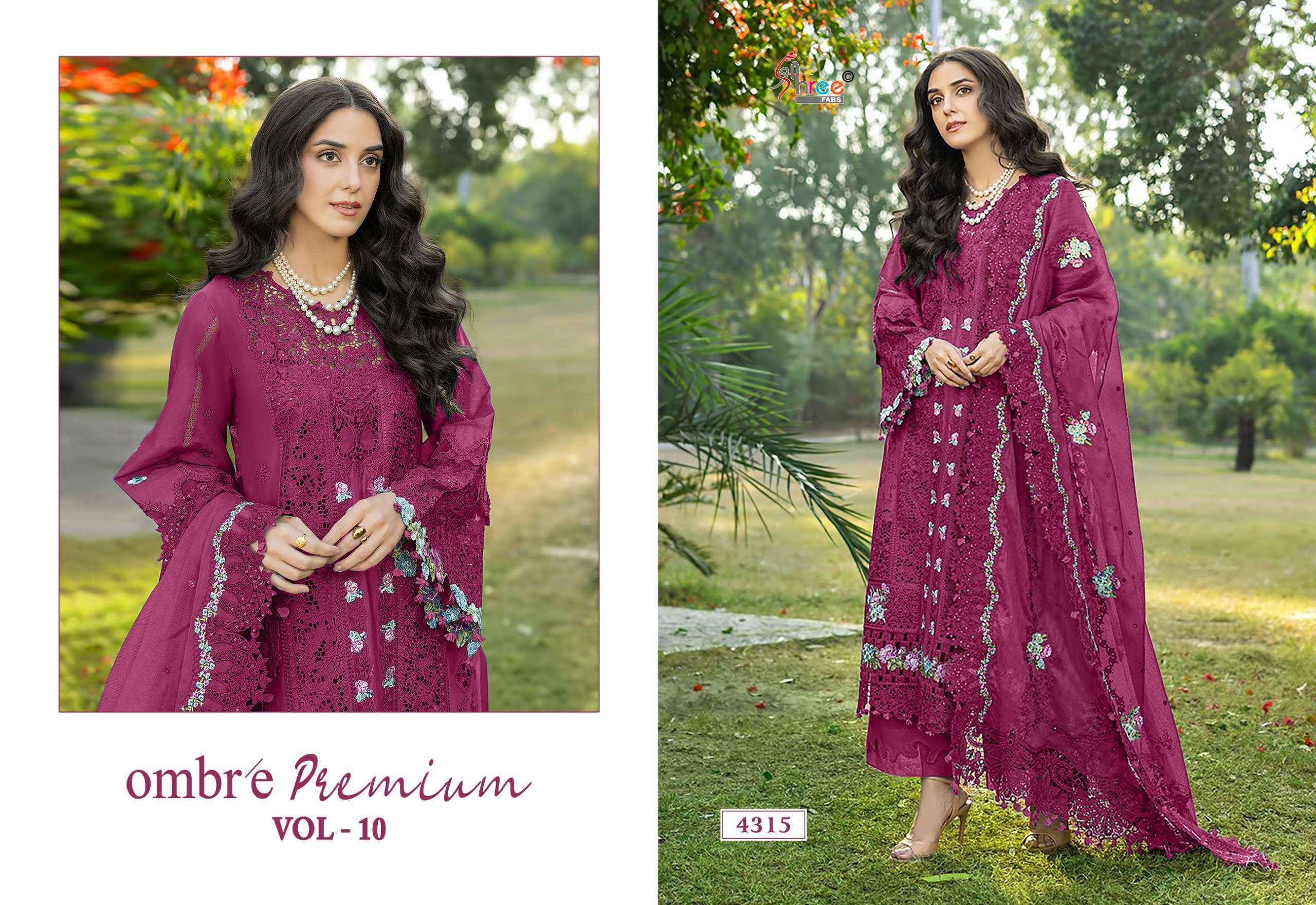 Shree Fabs Ombre Premium Vol 10 Cotton Dress Material 6 pcs Catalogue