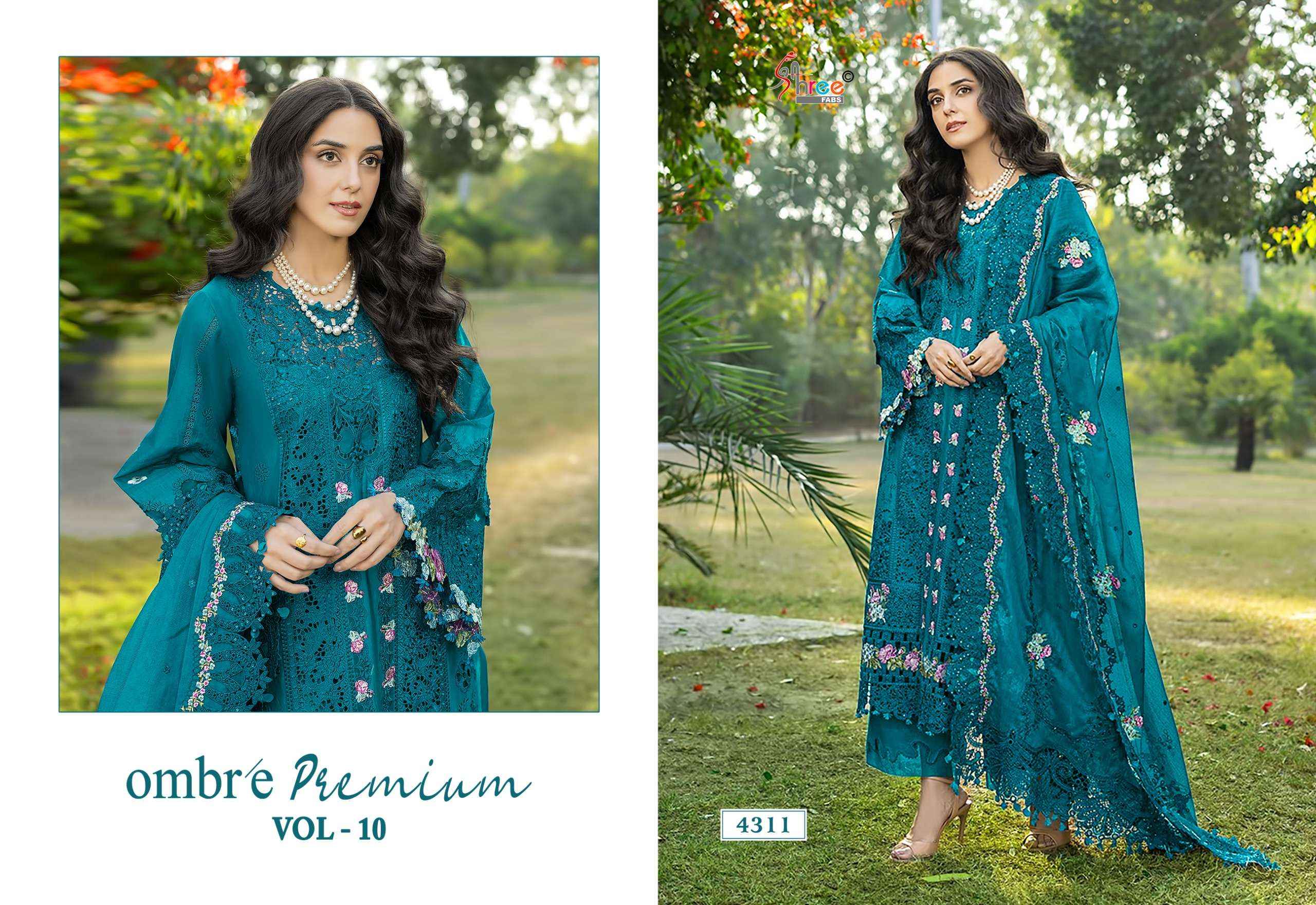 Shree Fabs Ombre Premium Vol 10 Cotton Dress Material 6 pcs Catalogue