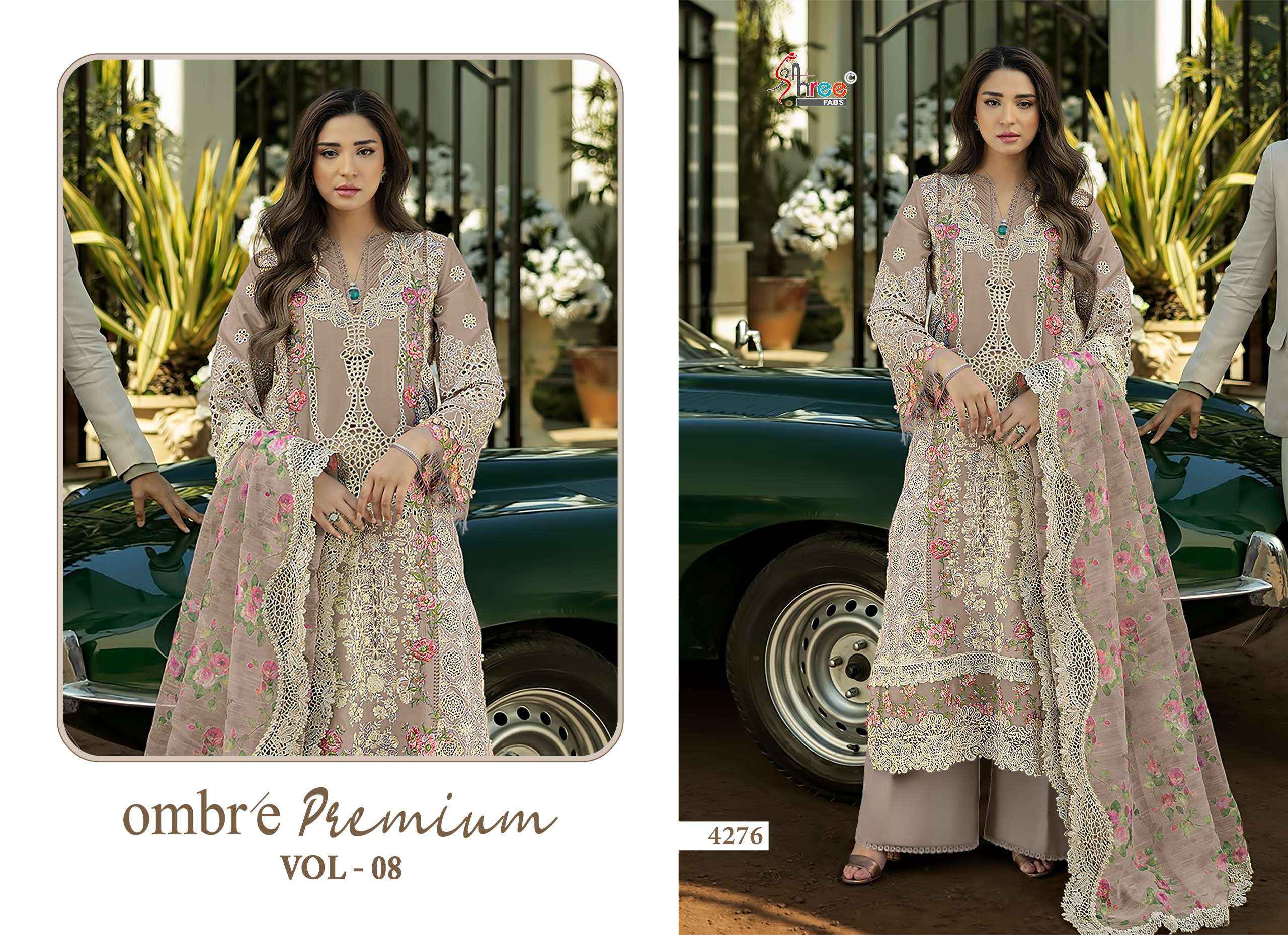 Shree Fabs Ombre Premium Vol 8 Cotton Dress Material 6 pcs Catalogue