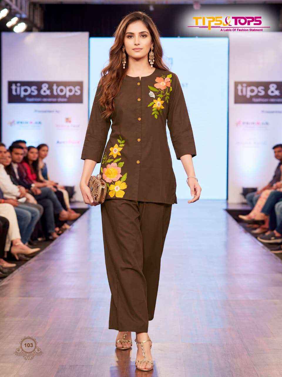Tips & Tops Summer Love Cotton Co ord set 6 pcs Catalogue