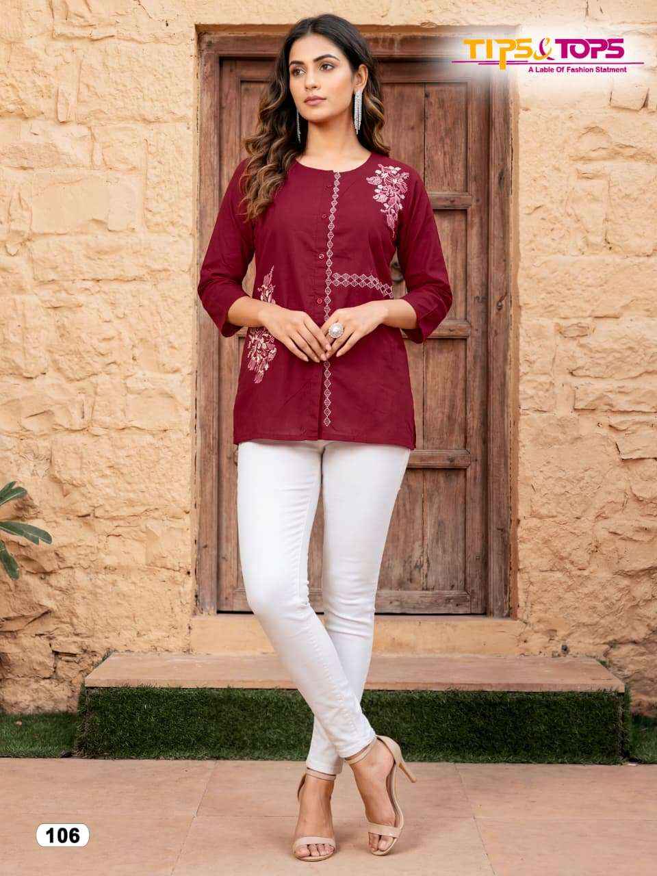 Tips & Tops Viana Cotton Top 6 pcs Catalogue