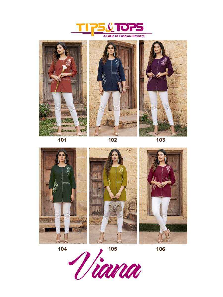 Tips & Tops Viana Cotton Top 6 pcs Catalogue