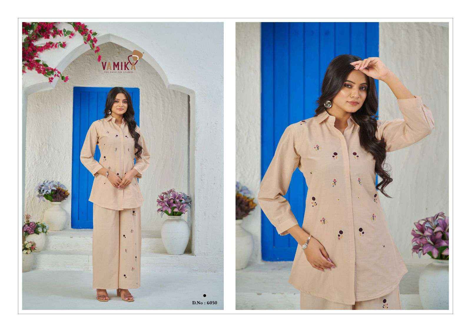 Vamika Elite Cotton Co ord Set 4 pcs Catalogue