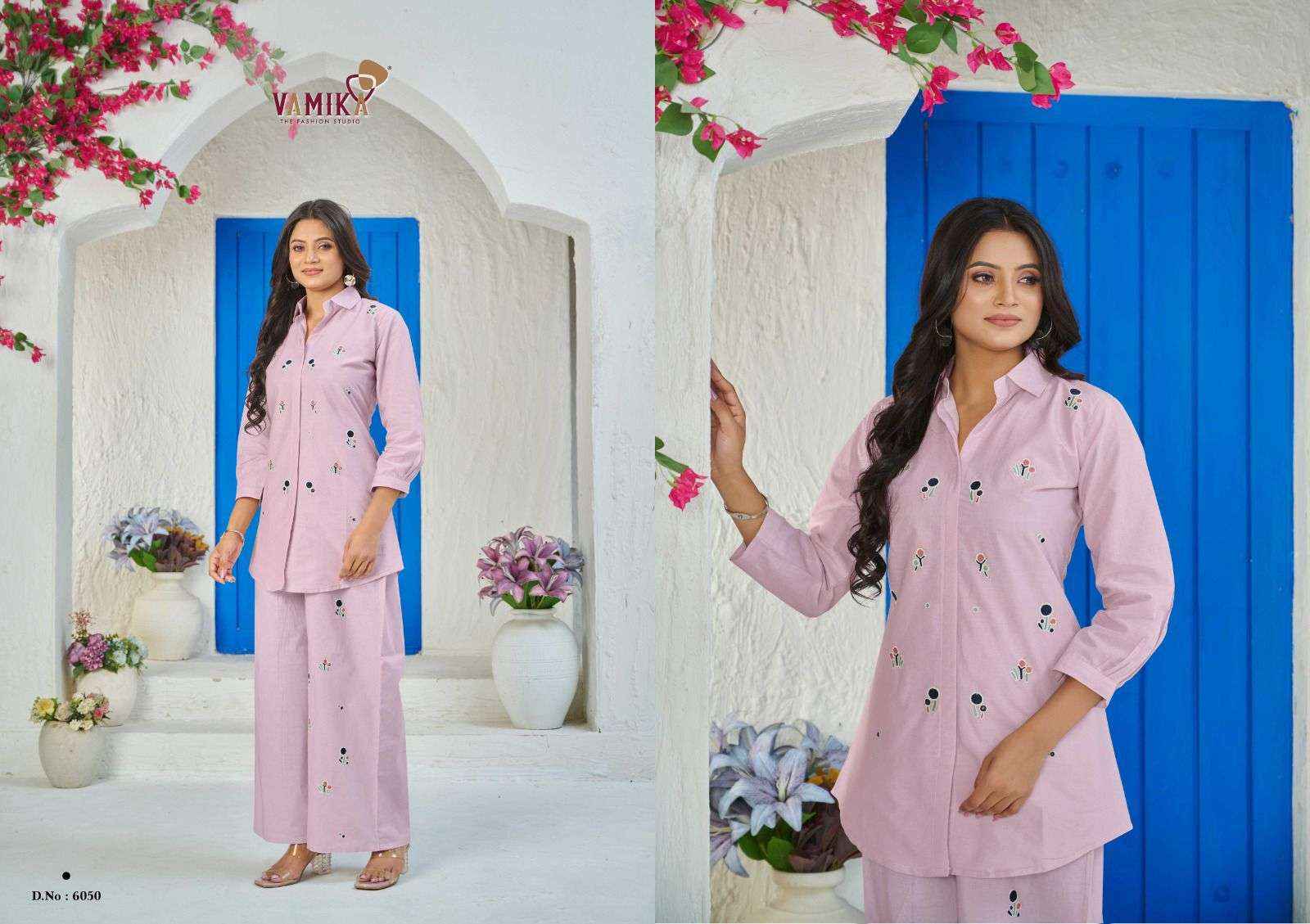 Vamika Elite Cotton Co ord Set 4 pcs Catalogue