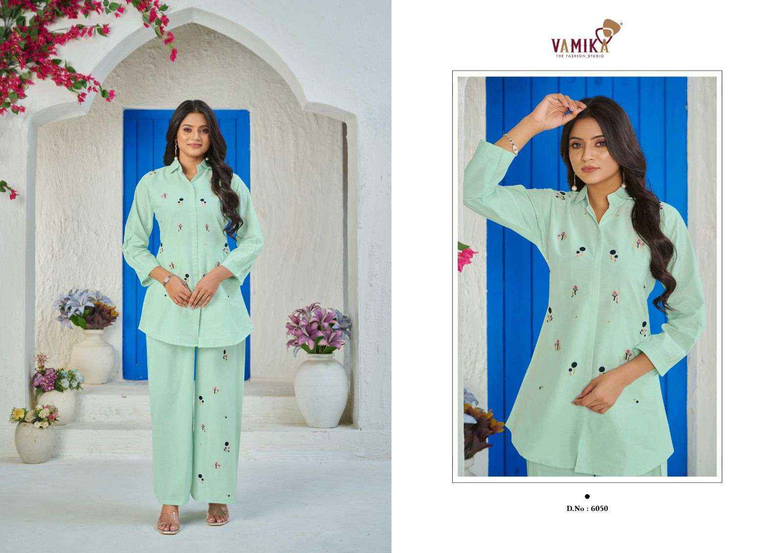 Vamika Elite Cotton Co ord Set 4 pcs Catalogue