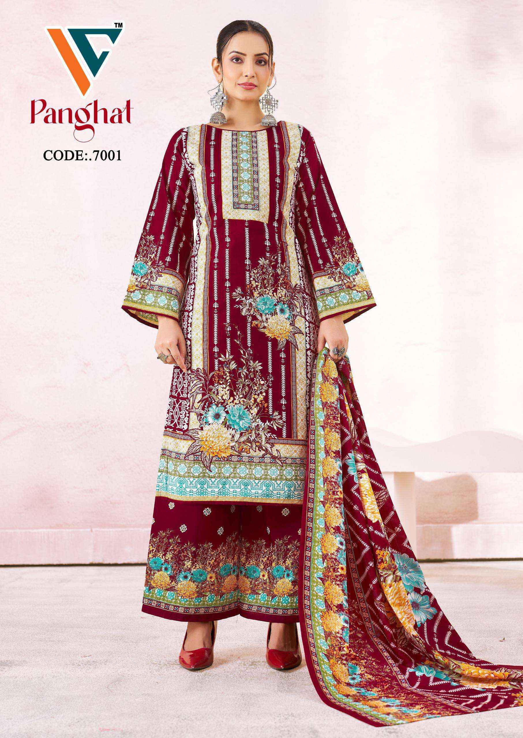 Vandana‎ Creation Panghat Vol 7 Cotton Dress Material 8 pcs Catalogue