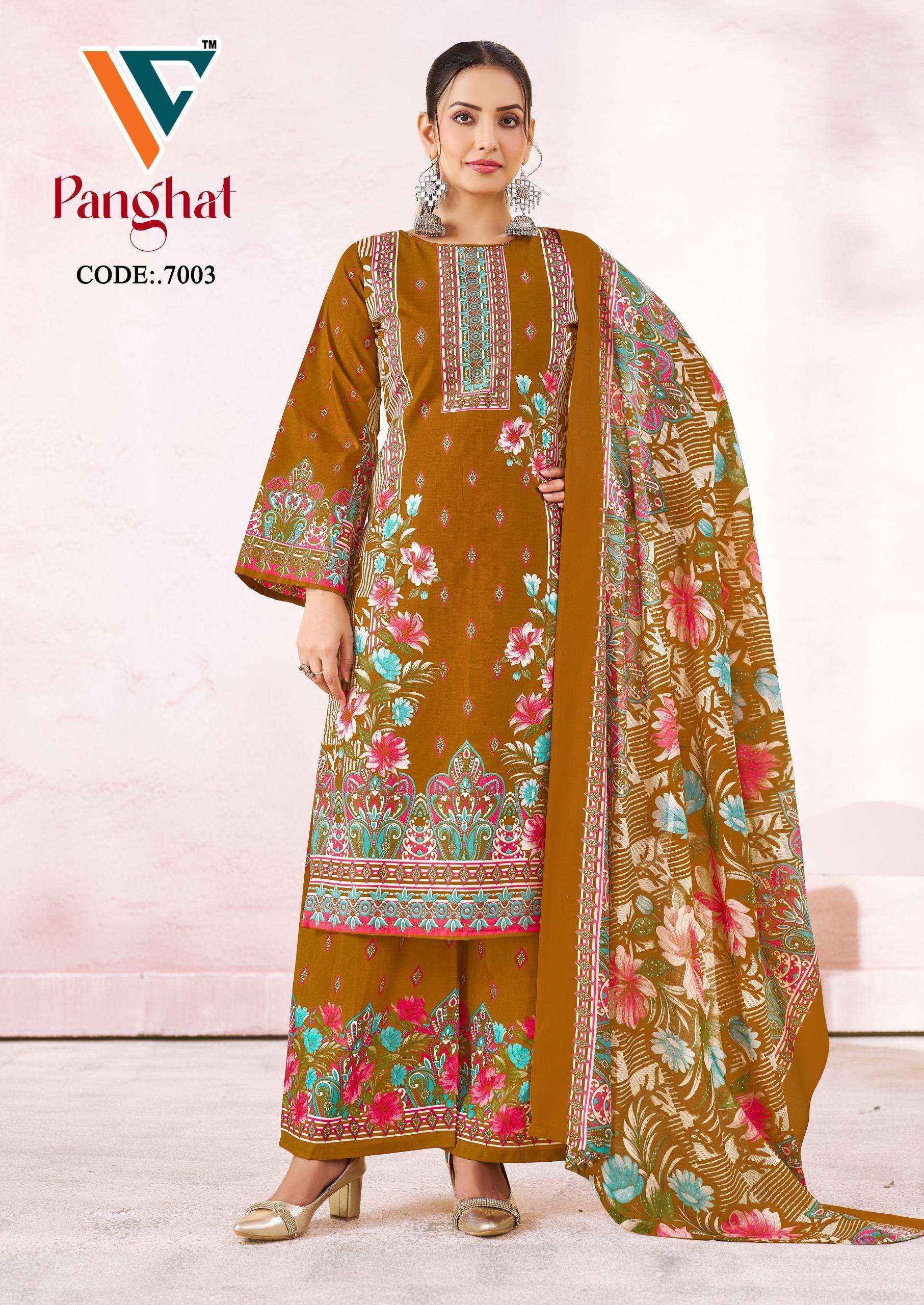 Vandana‎ Creation Panghat Vol 7 Cotton Dress Material 8 pcs Catalogue