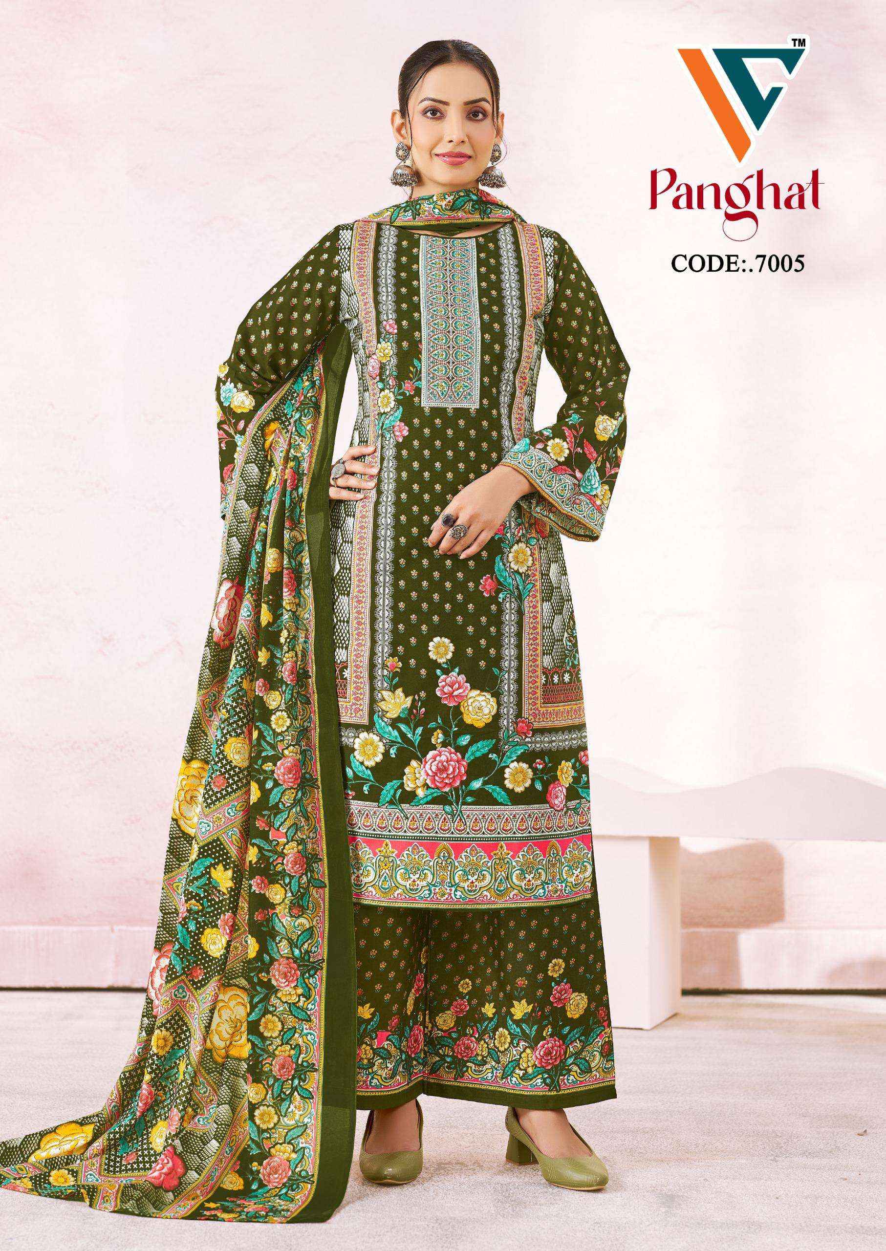 Vandana‎ Creation Panghat Vol 7 Cotton Dress Material 8 pcs Catalogue