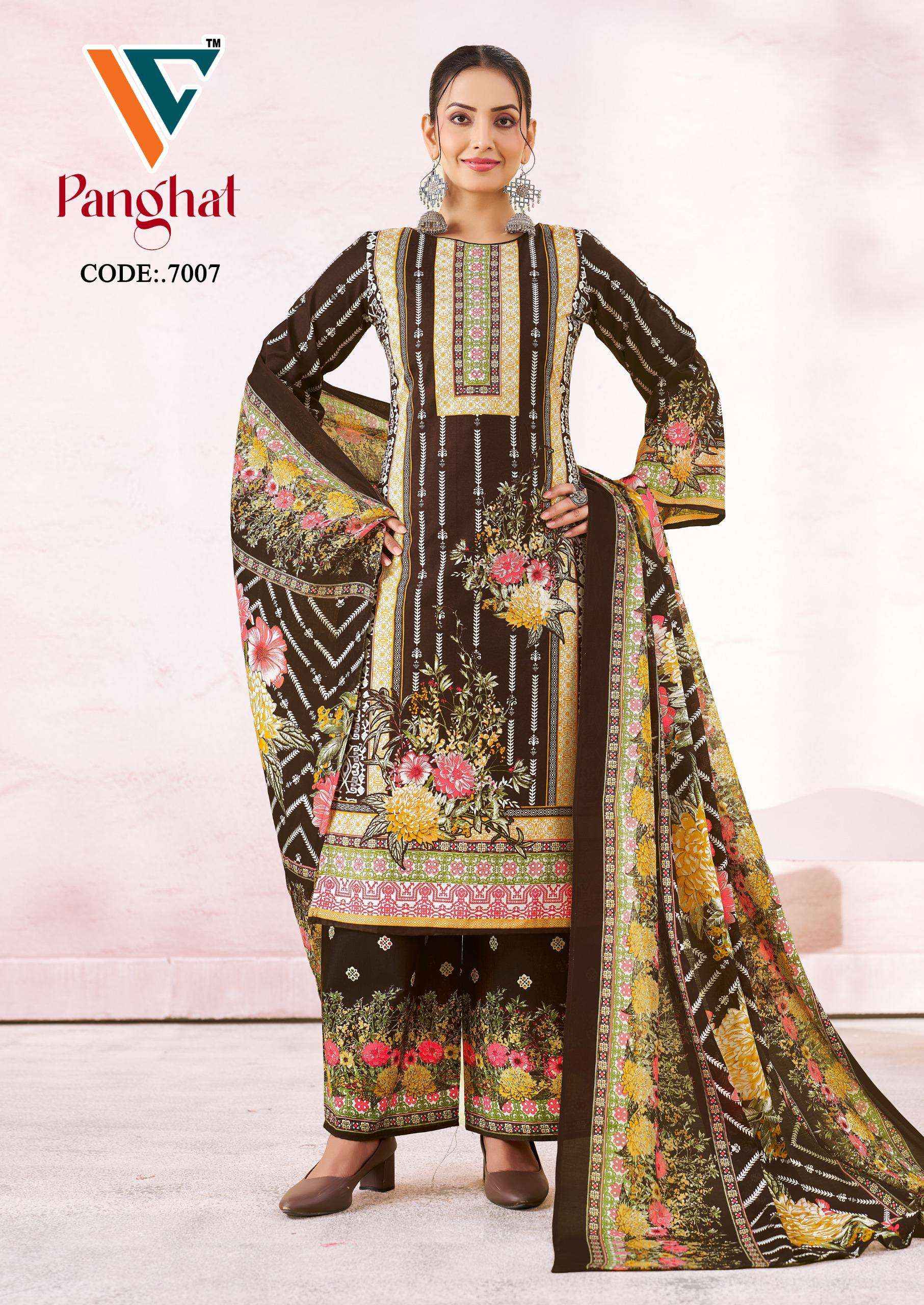 Vandana‎ Creation Panghat Vol 7 Cotton Dress Material 8 pcs Catalogue
