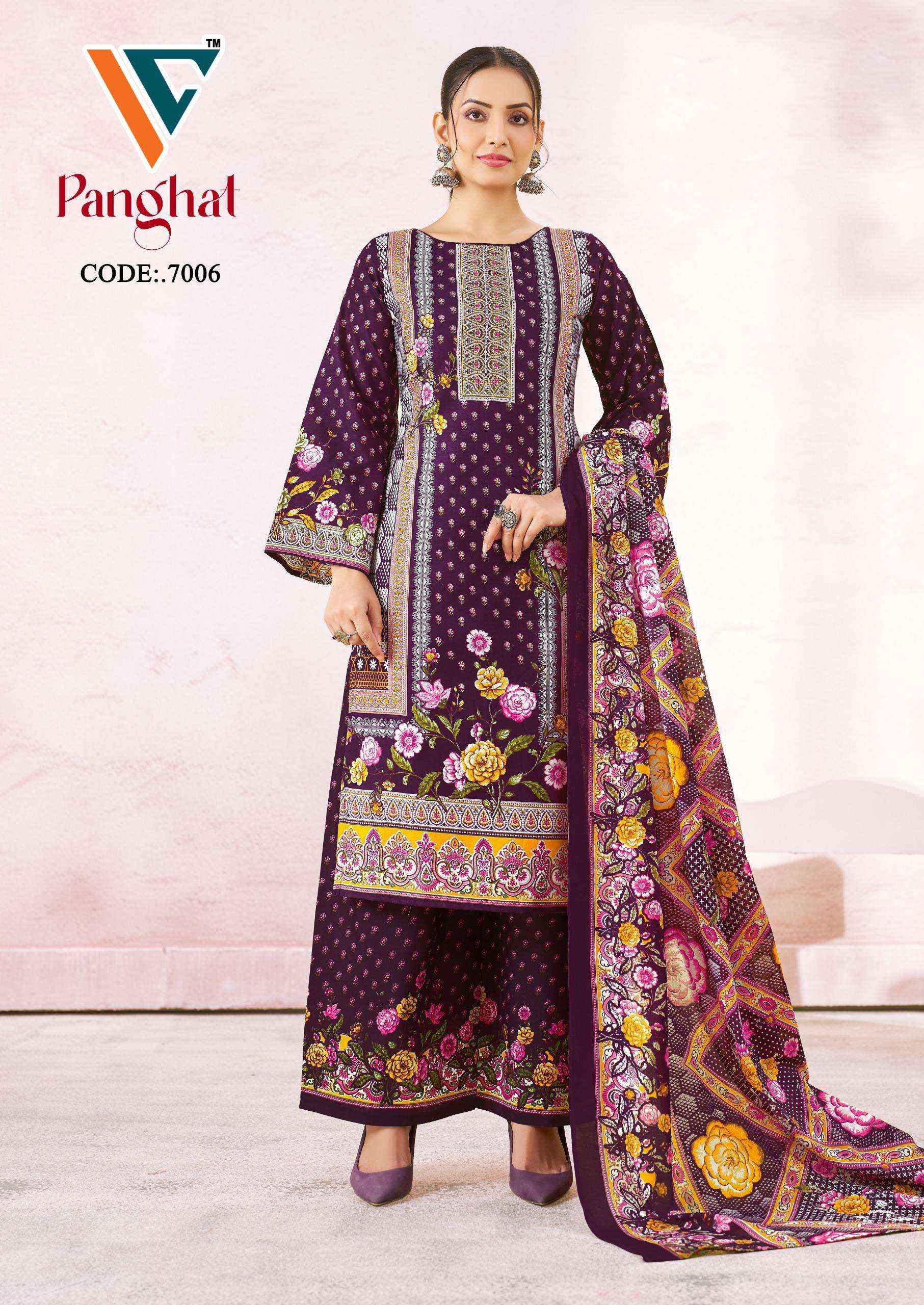 Vandana‎ Creation Panghat Vol 7 Cotton Dress Material 8 pcs Catalogue