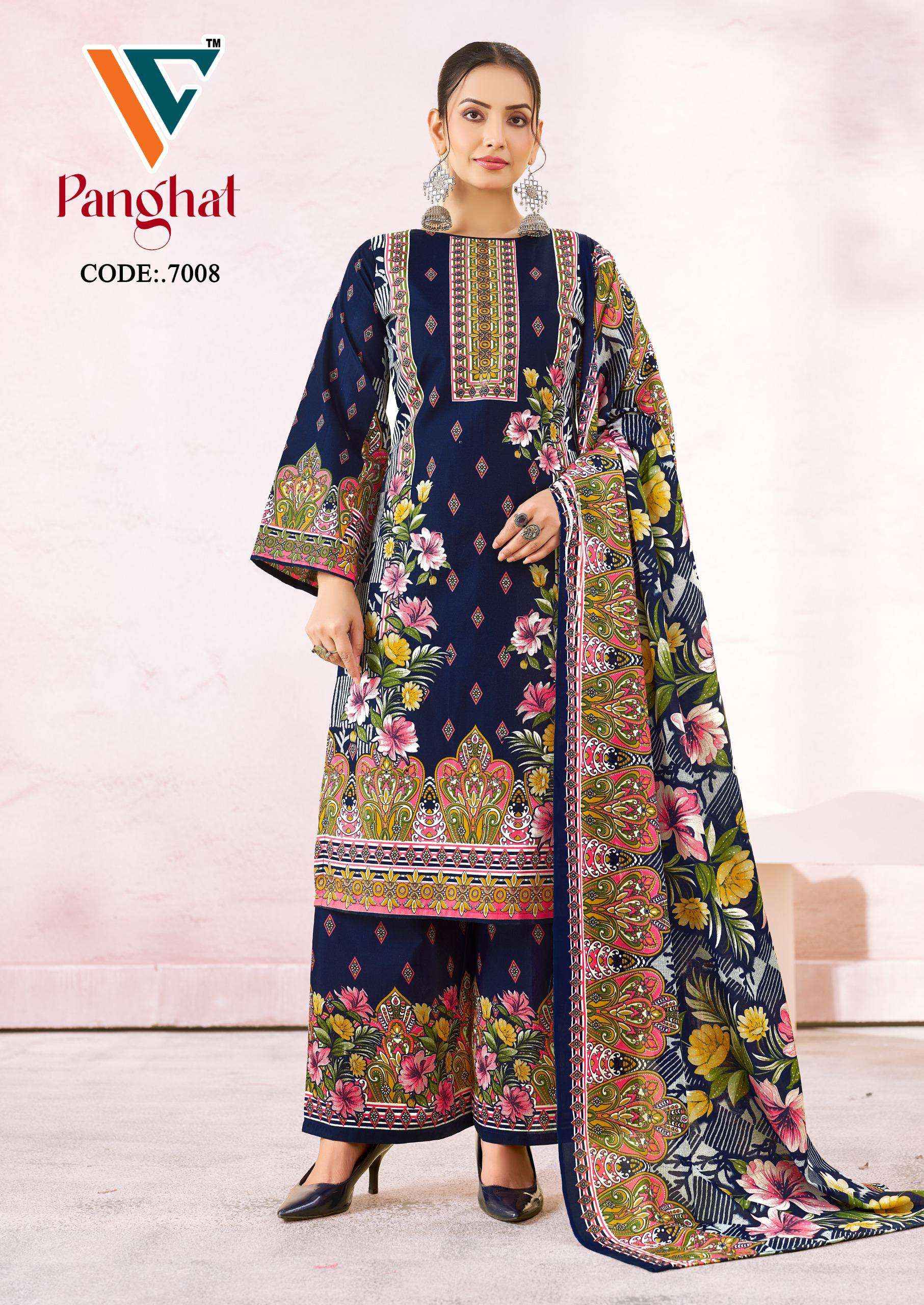 Vandana‎ Creation Panghat Vol 7 Cotton Dress Material 8 pcs Catalogue