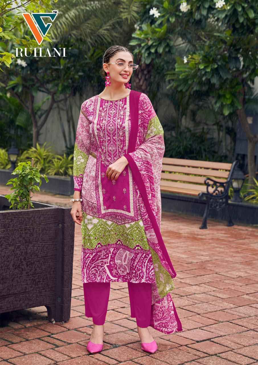 Vandana Creation Ruhani Vol 38 Cotton Dress Material 8 pcs Catalogue