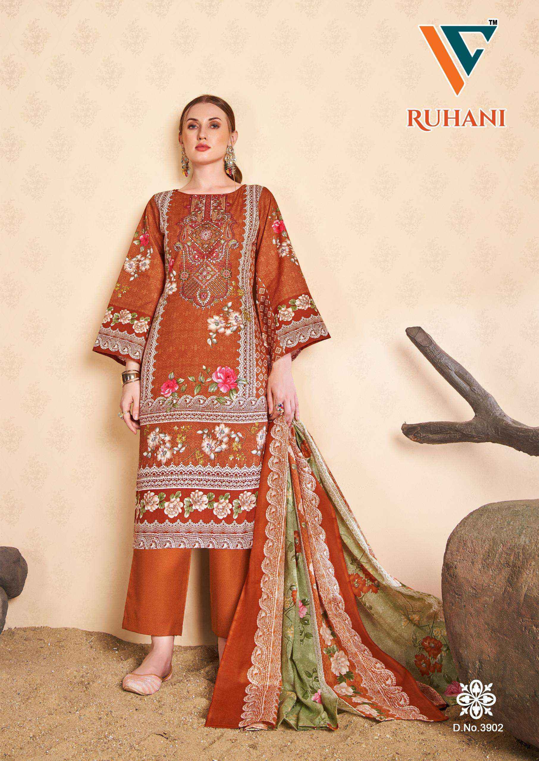 Vandana Creation Ruhani Vol 39 Cotton Dress Material 8 pcs Catalogue