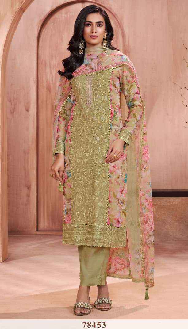 Vinay Fashion Saan Vol 3 Viscose Dress Material 4 pcs Catalogue
