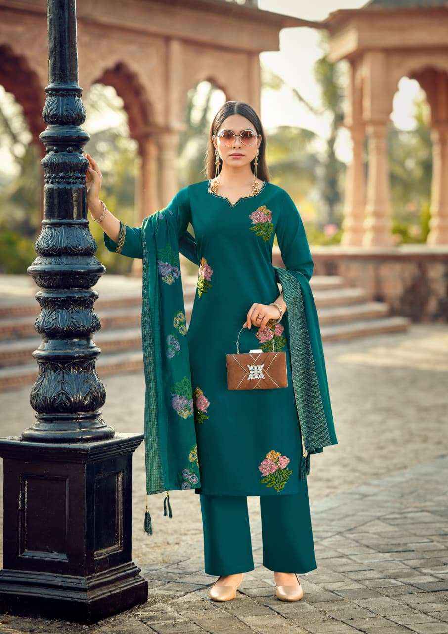 Woodee Mahek Cotton Kurti Combo 6 pcs atalogue