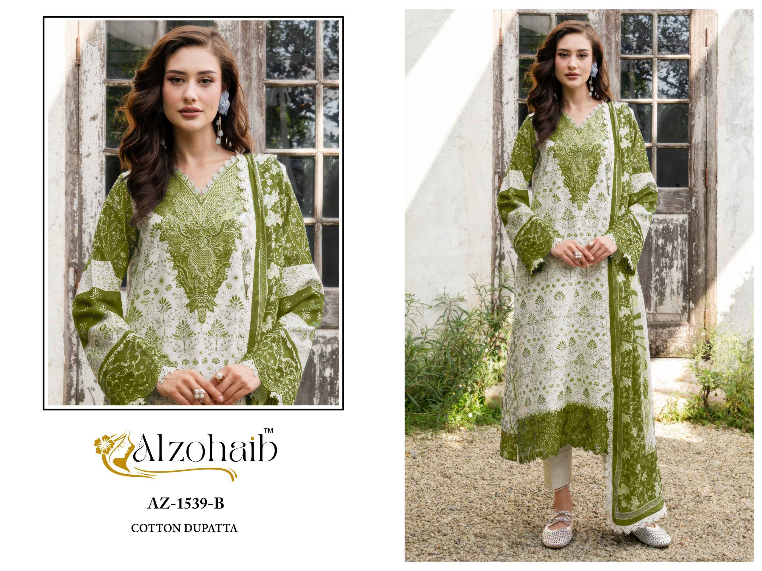 Al Zohaib Innaya Vol 1 Cotton Dress Material 4 pcs Catalogue