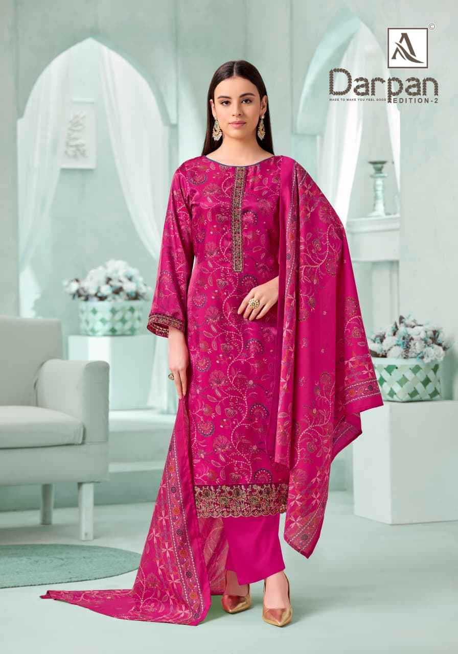Alok Darpan Edition 2 Viscose Dress Material 6 pcs Catalogue
