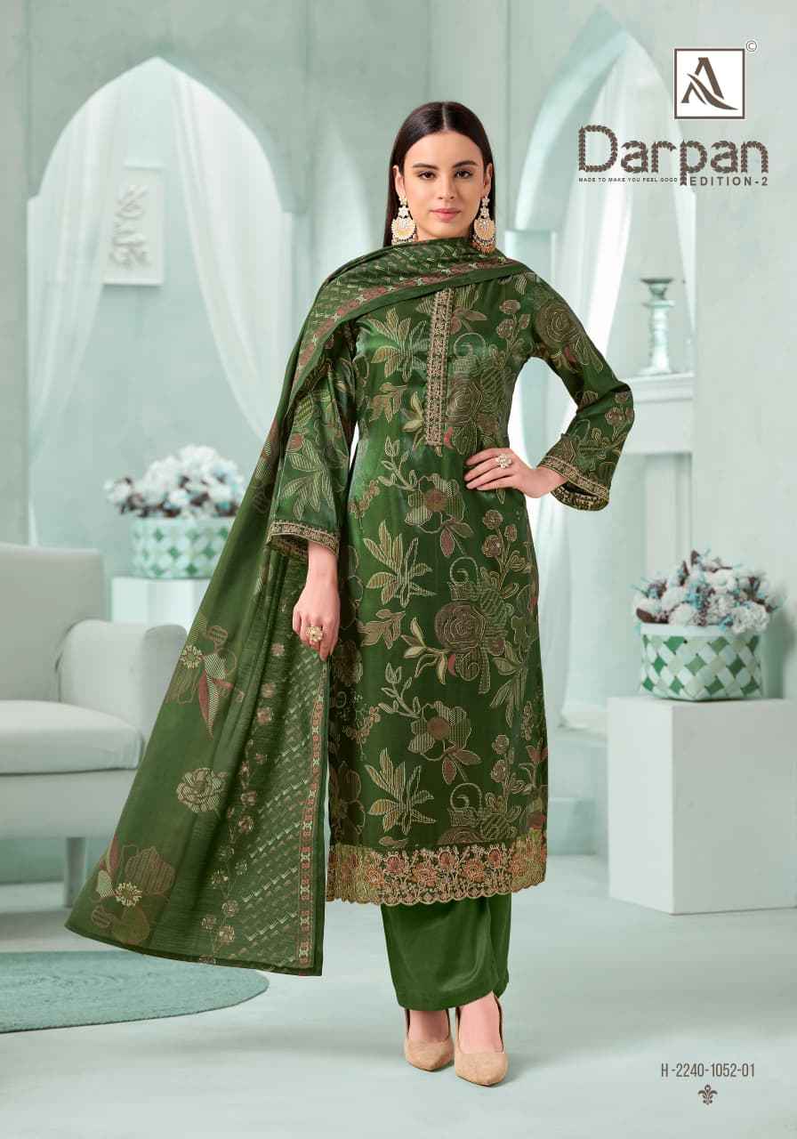 Alok Darpan Edition 2 Viscose Dress Material 6 pcs Catalogue