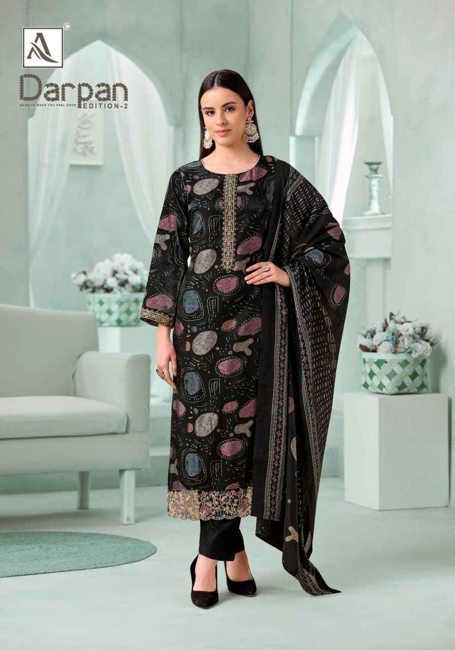 Alok Darpan Edition 2 Viscose Dress Material 6 pcs Catalogue