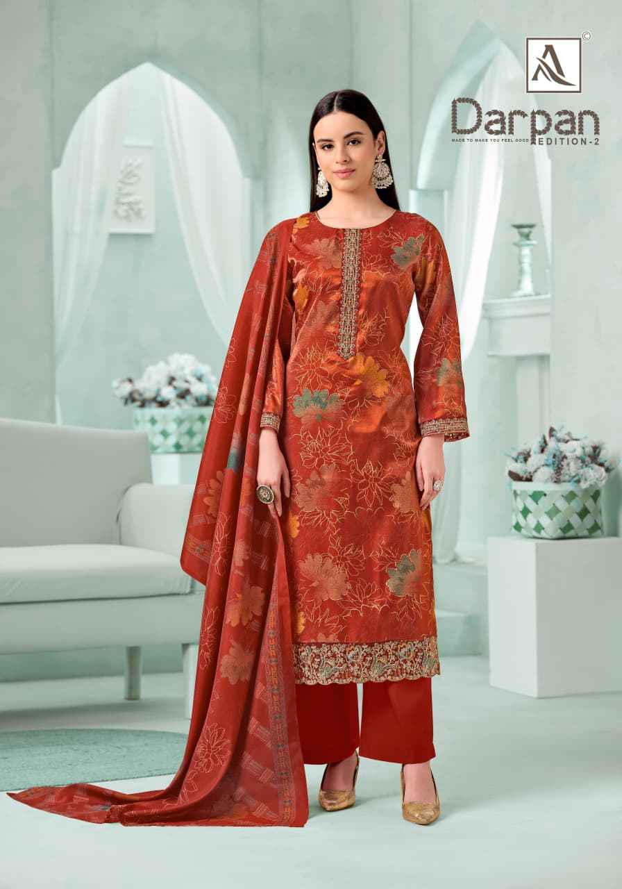 Alok Darpan Edition 2 Viscose Dress Material 6 pcs Catalogue