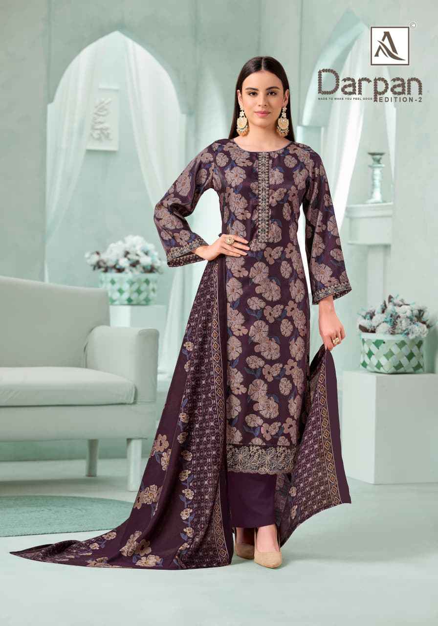 Alok Darpan Edition 2 Viscose Dress Material 6 pcs Catalogue