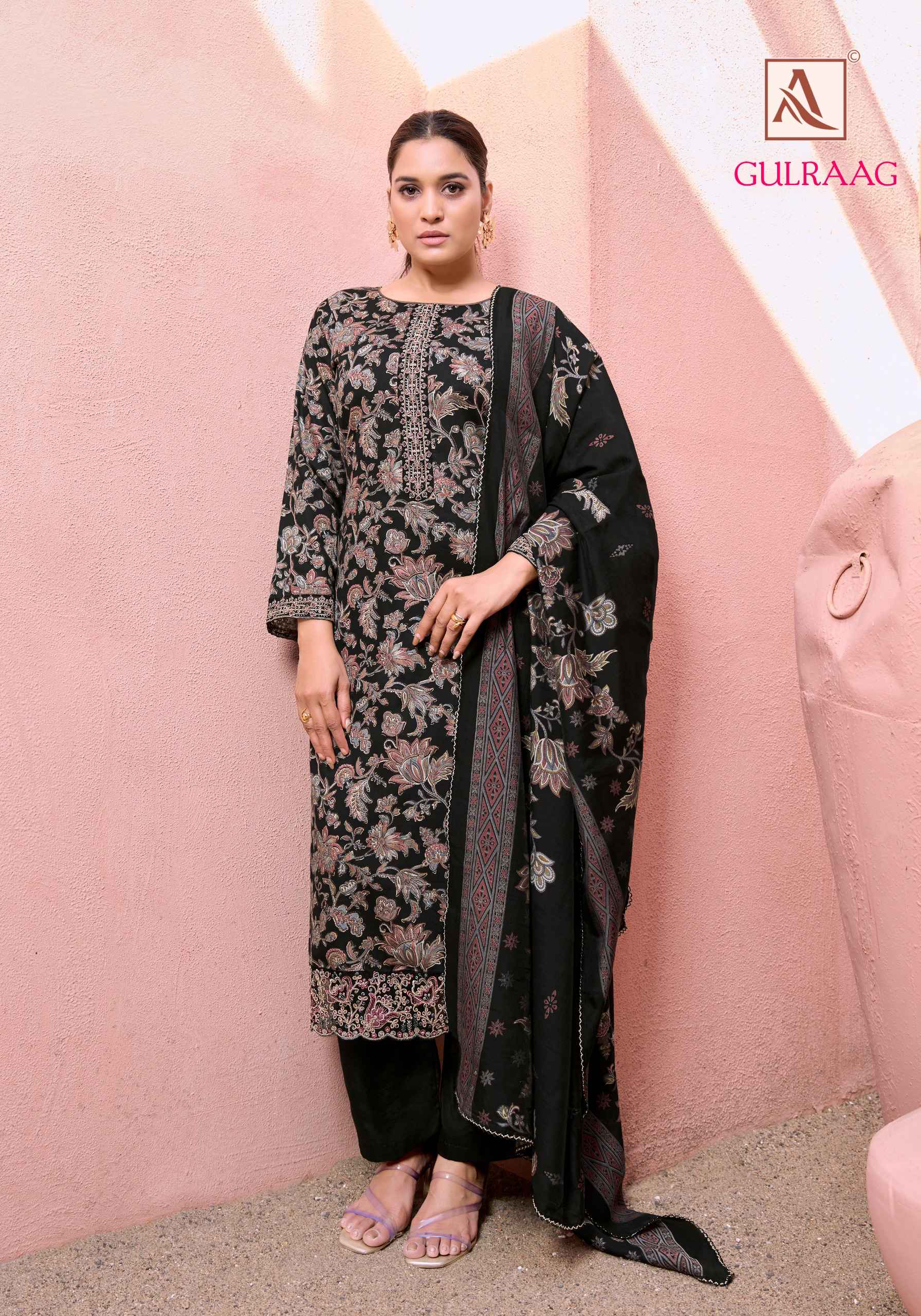 Alok Gulraag Zaam Dress Material 6 pcs Catalogue
