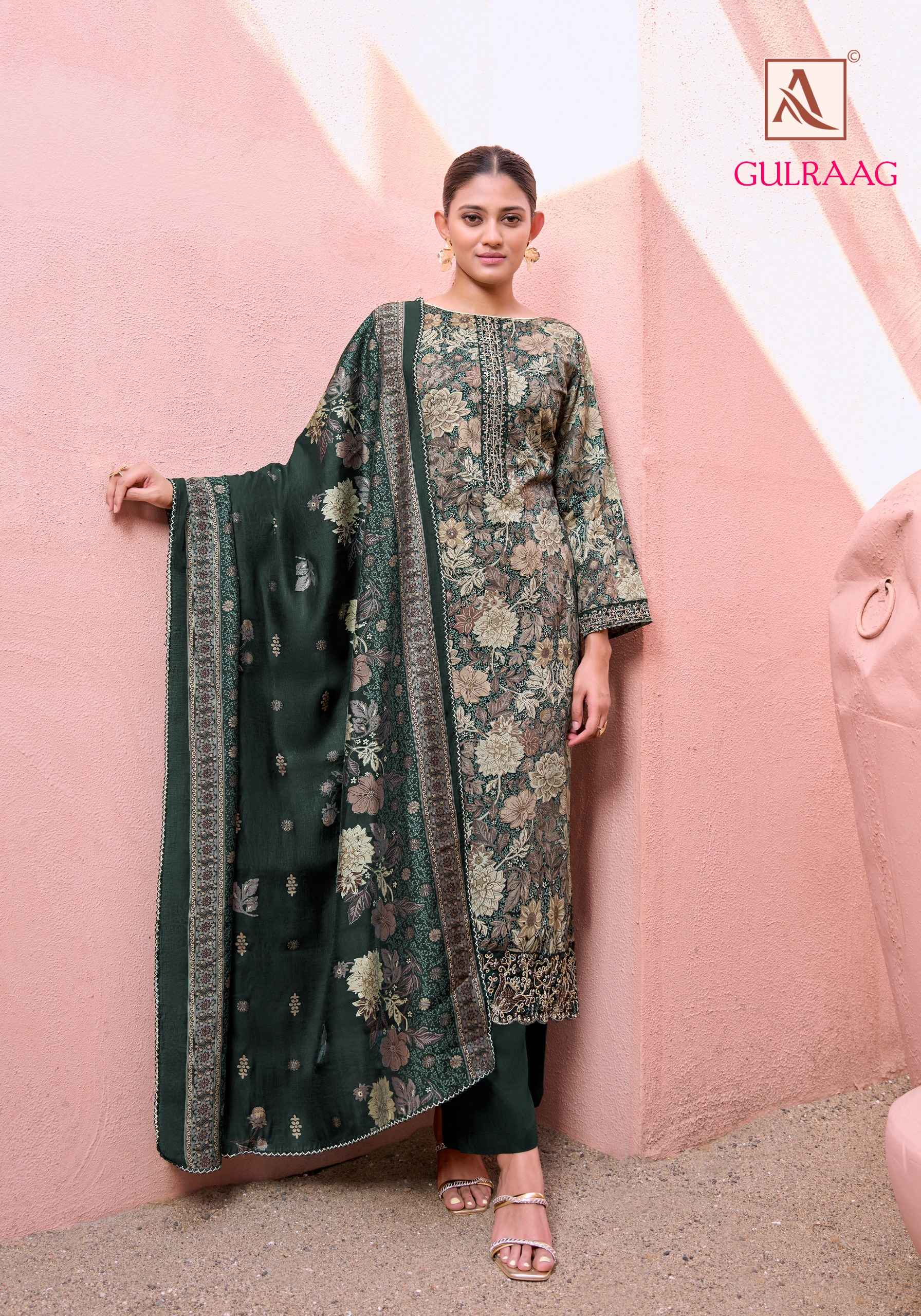Alok Gulraag Zaam Dress Material 6 pcs Catalogue
