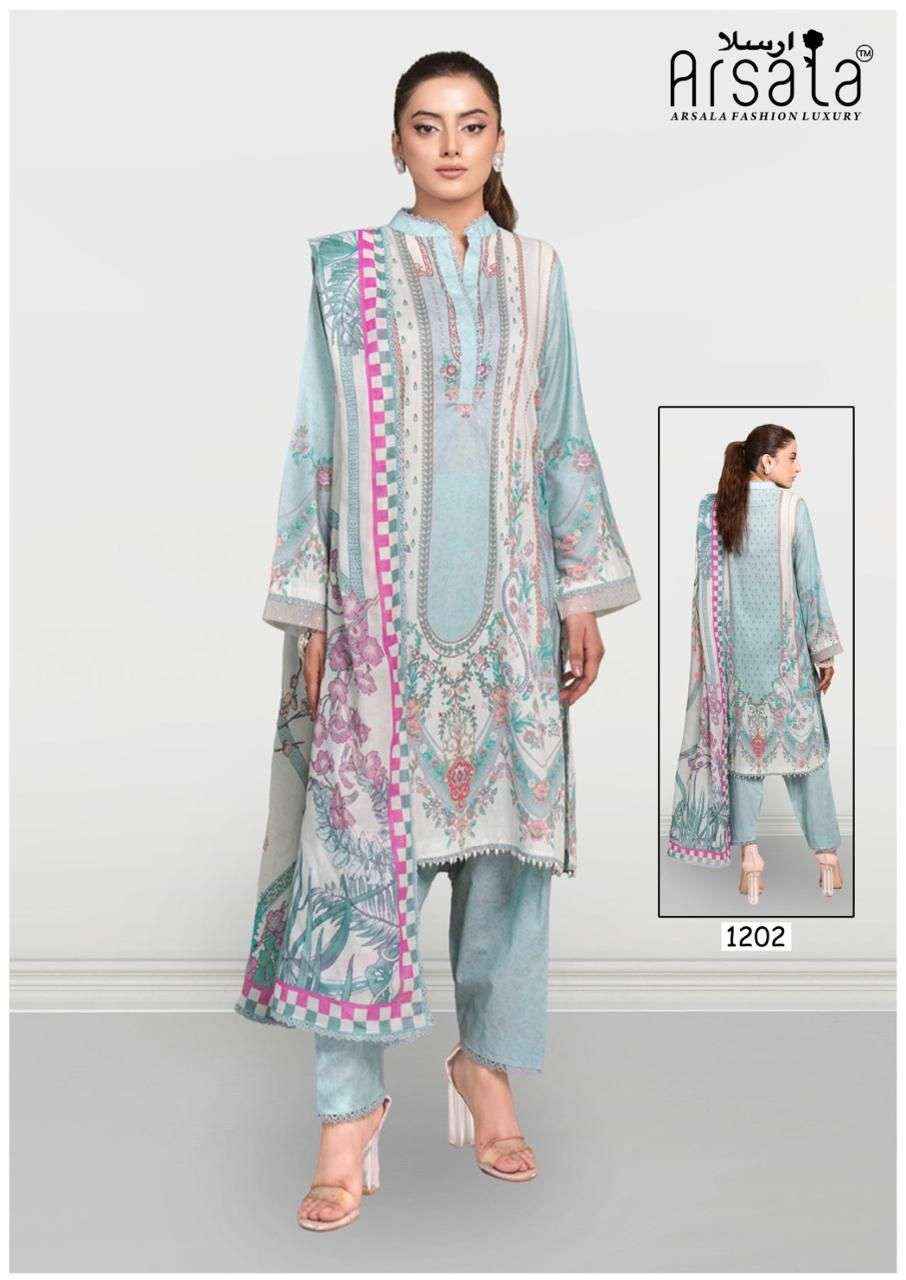 Arsala Fashion Amira Vol 12 Readymade Lawn Cotton Dress 6 pcs Catalogue