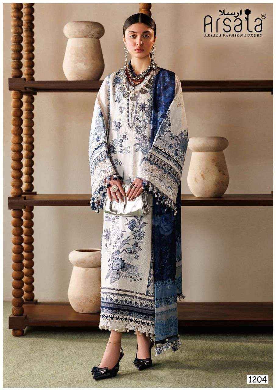 Arsala Fashion Amira Vol 12 Readymade Lawn Cotton Dress 6 pcs Catalogue