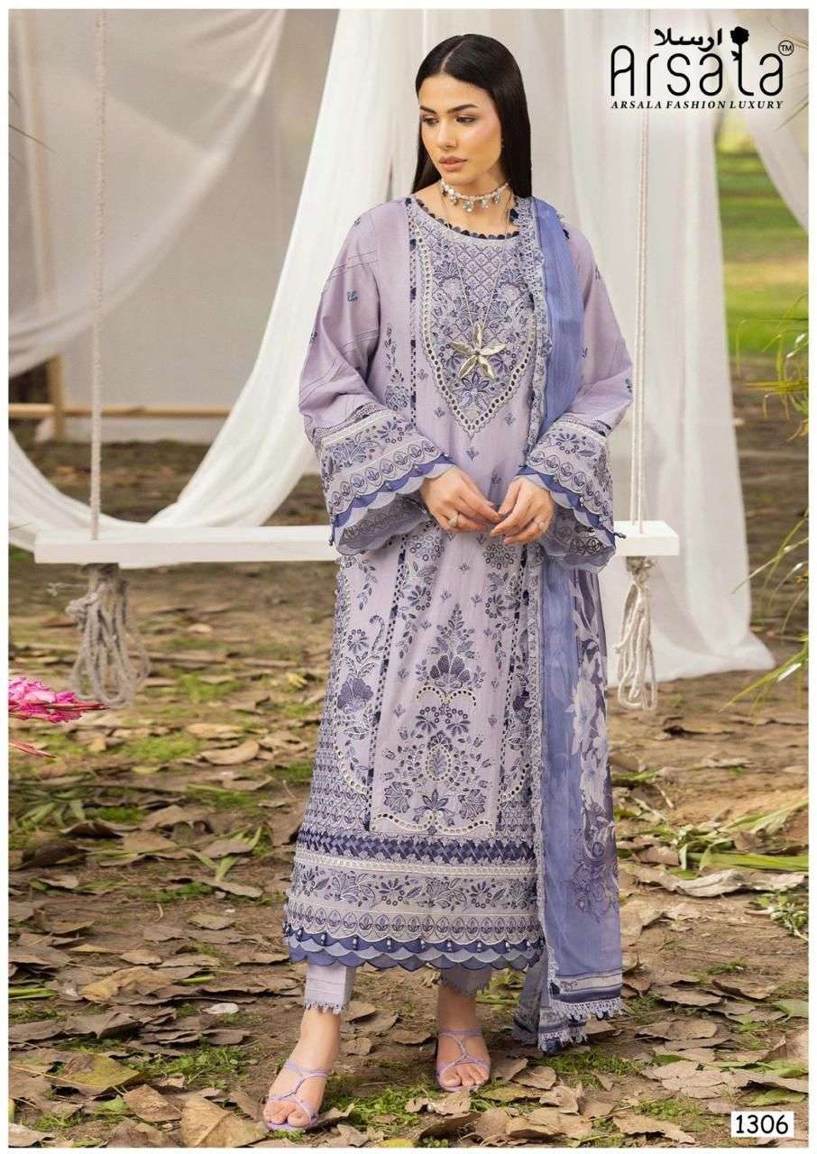 Arsala Fashion Amira Vol 13 Cotton Dress Material 6 pcs Catalogue