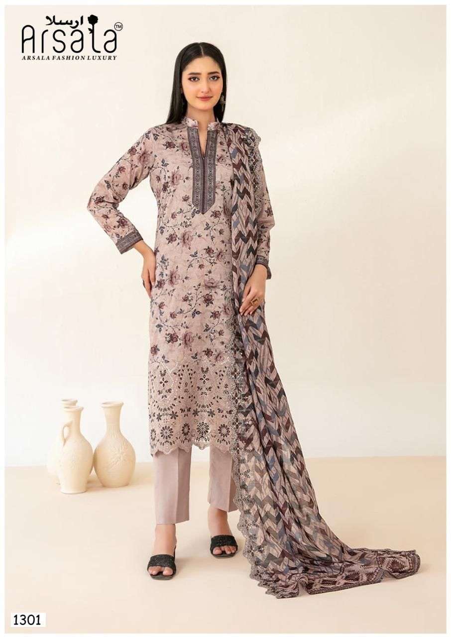 Arsala Fashion Amira Vol 13 Cotton Dress Material 6 pcs Catalogue