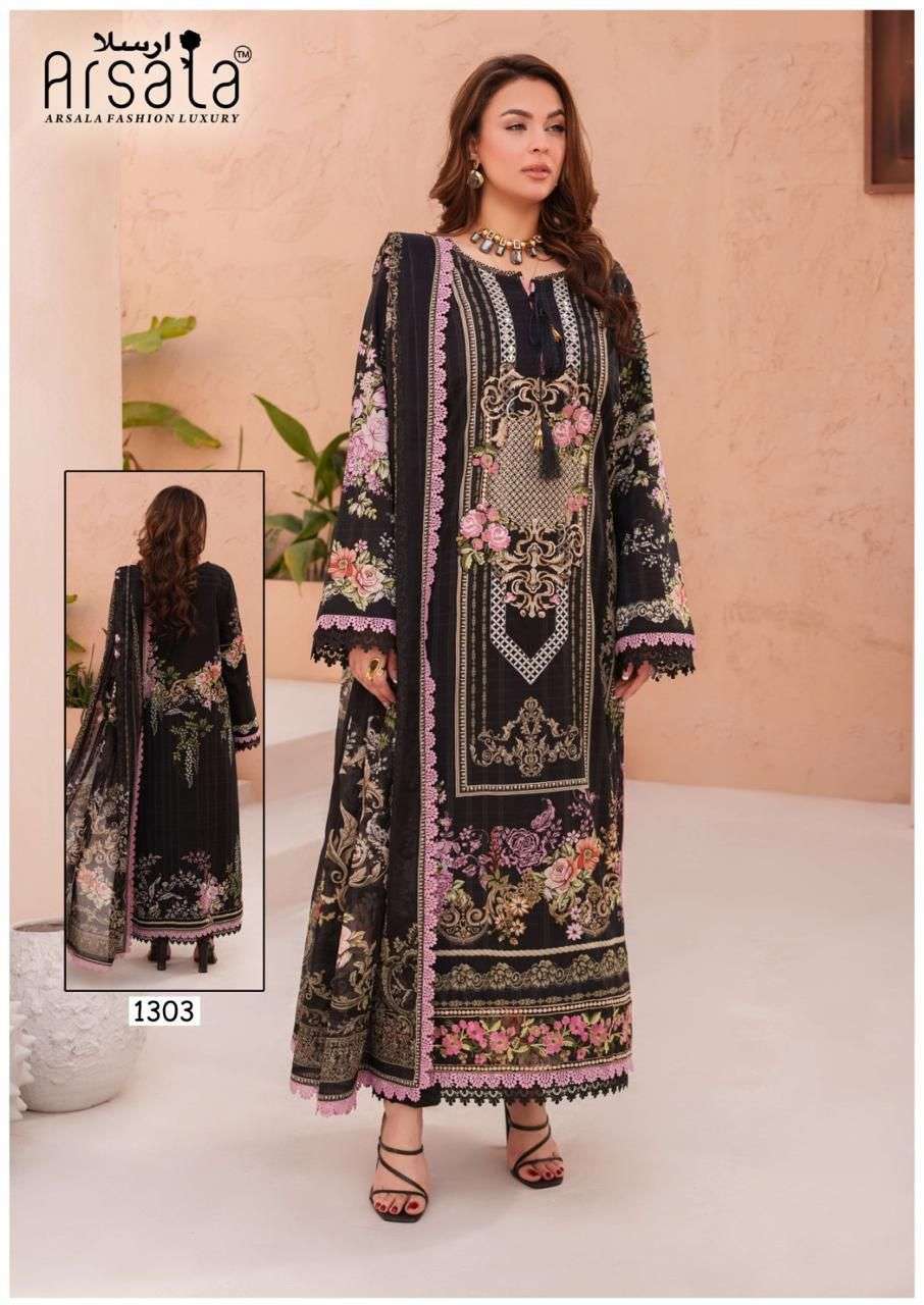 Arsala Fashion Amira Vol 13 Cotton Dress Material 6 pcs Catalogue