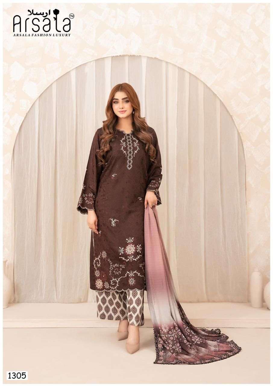 Arsala Fashion Amira Vol 13 Cotton Dress Material 6 pcs Catalogue