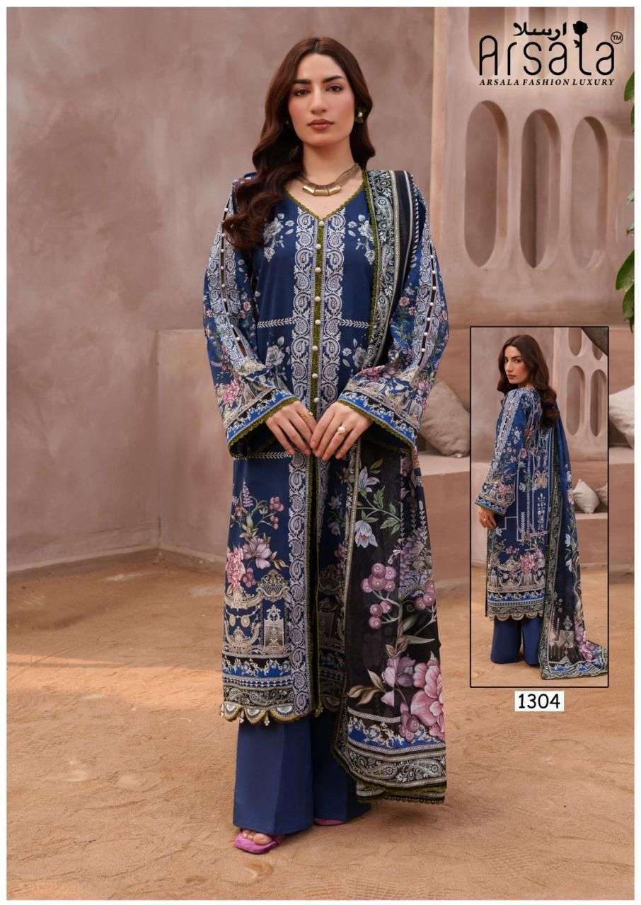 Arsala Fashion Amira Vol 13 Cotton Dress Material 6 pcs Catalogue