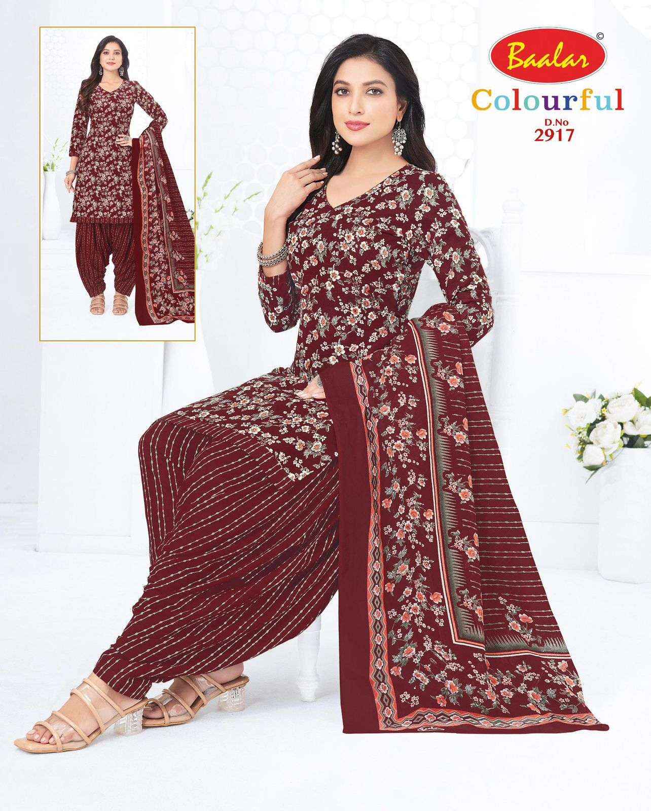 Baalar Colourful Vol 29 Cotton Dress Material 36 pcs Catalogue