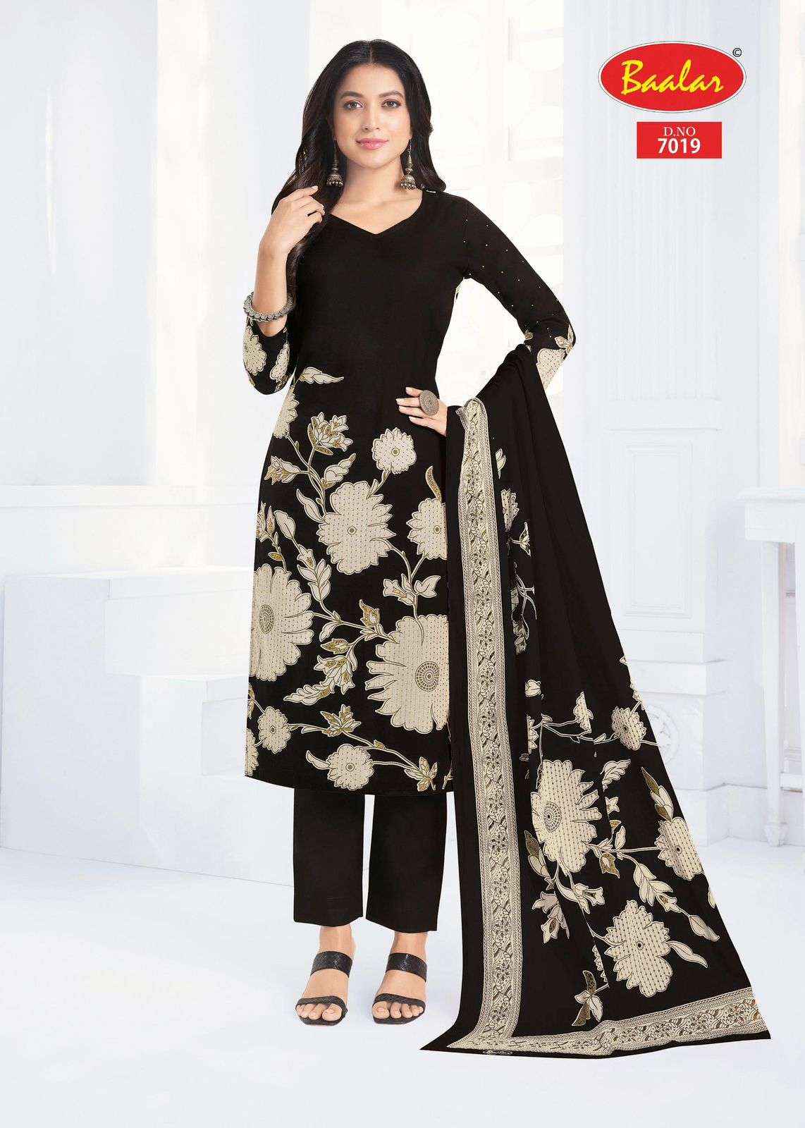 Baalar Pashmina Vol 7 Lawn Cotton Dress Material 15 pcs Catalogue