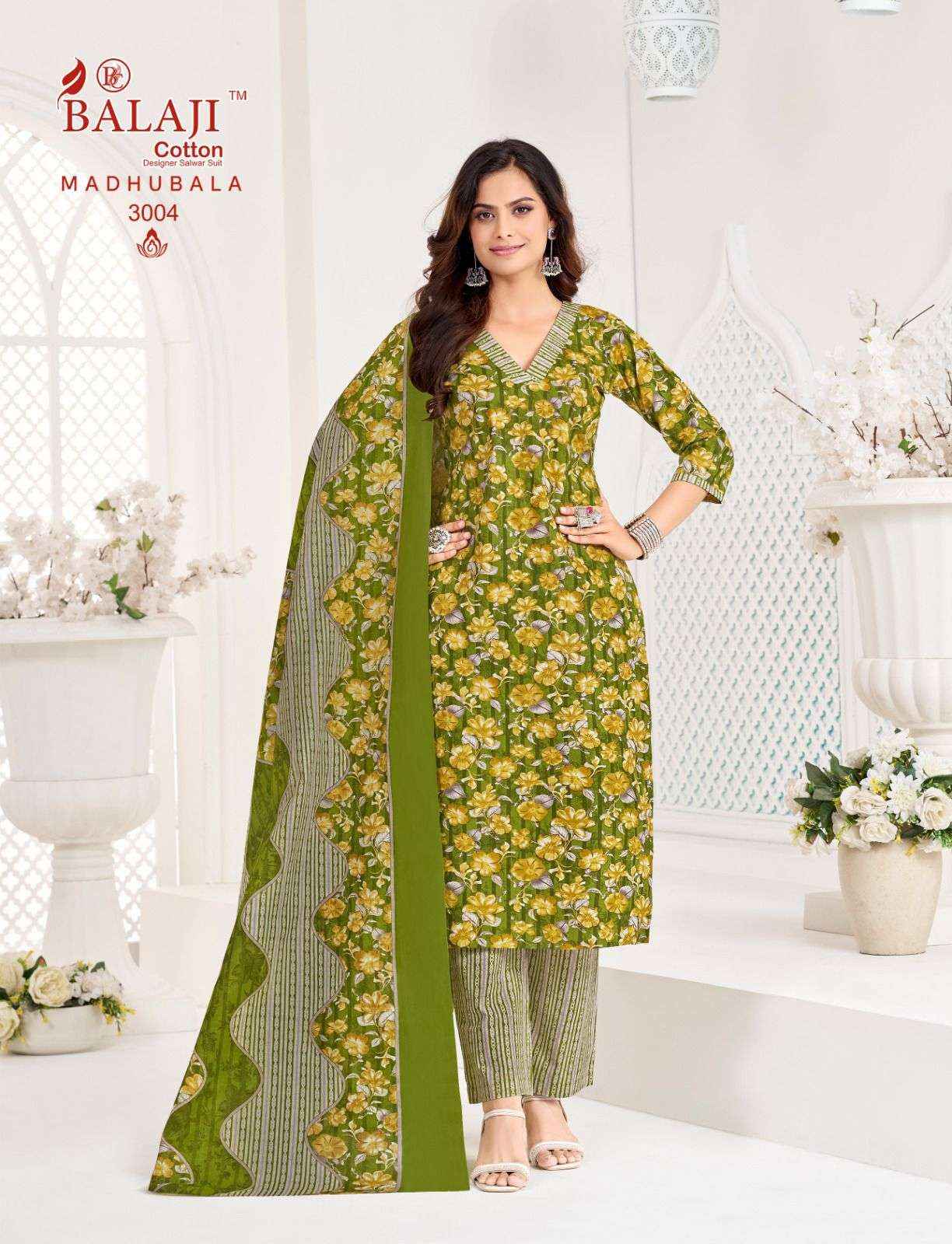 Balaji Madhubala Vol 3 Readymade Cotton Dress 8 pcs Catalogue