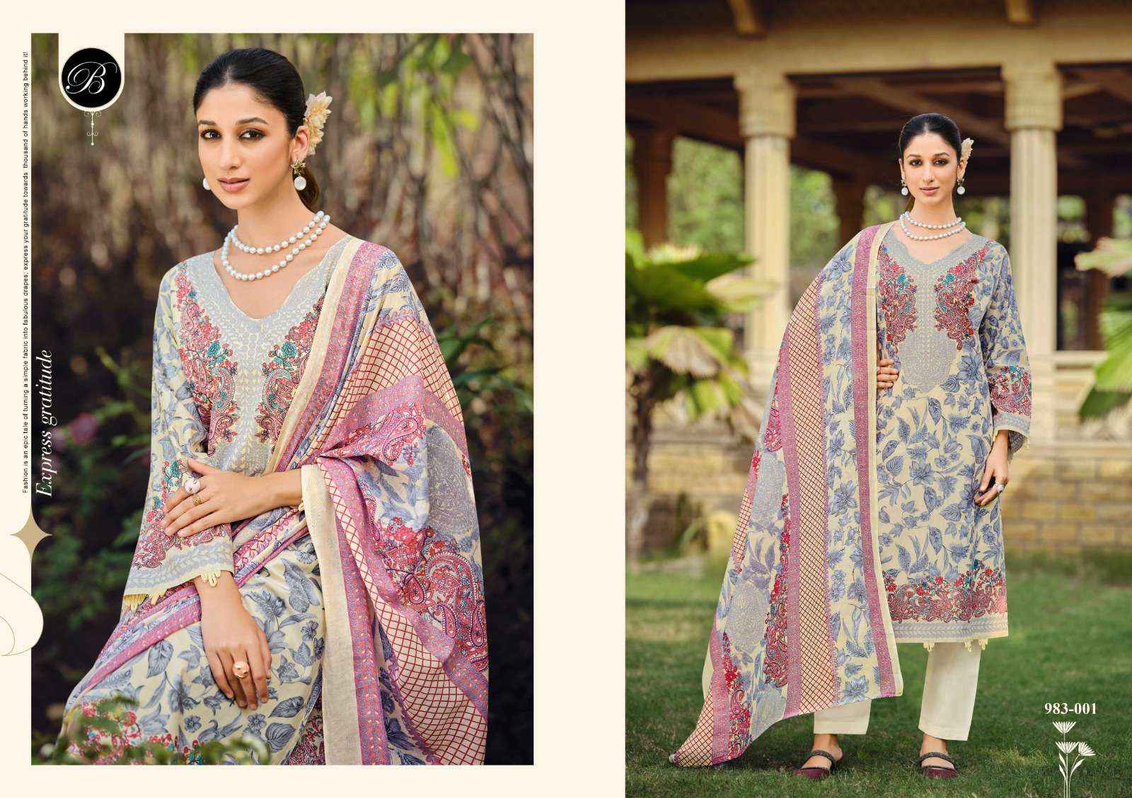 Belliza Farzana Readymade Cotton Dress 6 pcs Catalogue