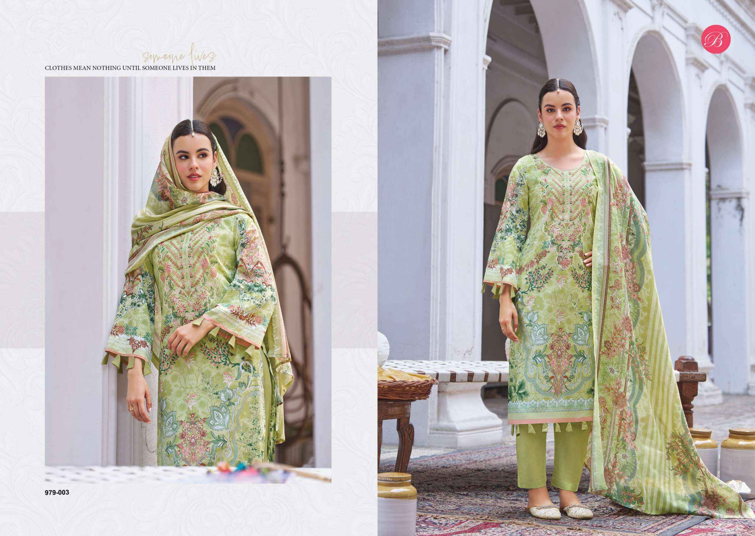 Belliza Naira Vol 142 Cotton Dress Material 8 pcs Cataloge