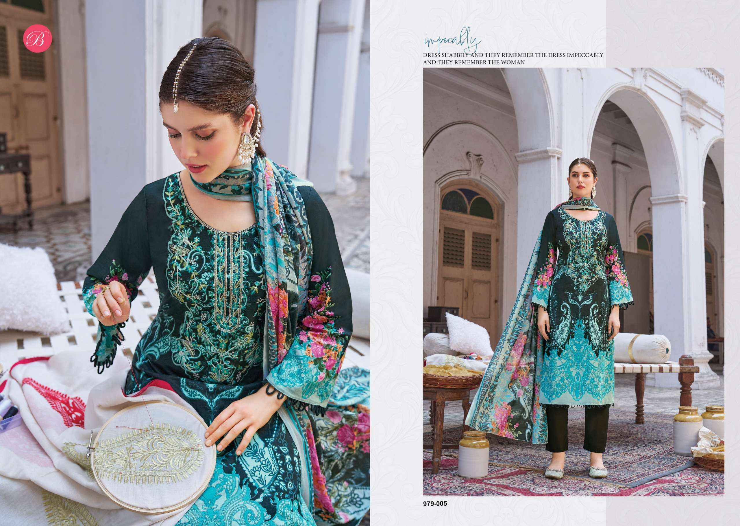 Belliza Naira Vol 142 Cotton Dress Material 8 pcs Cataloge