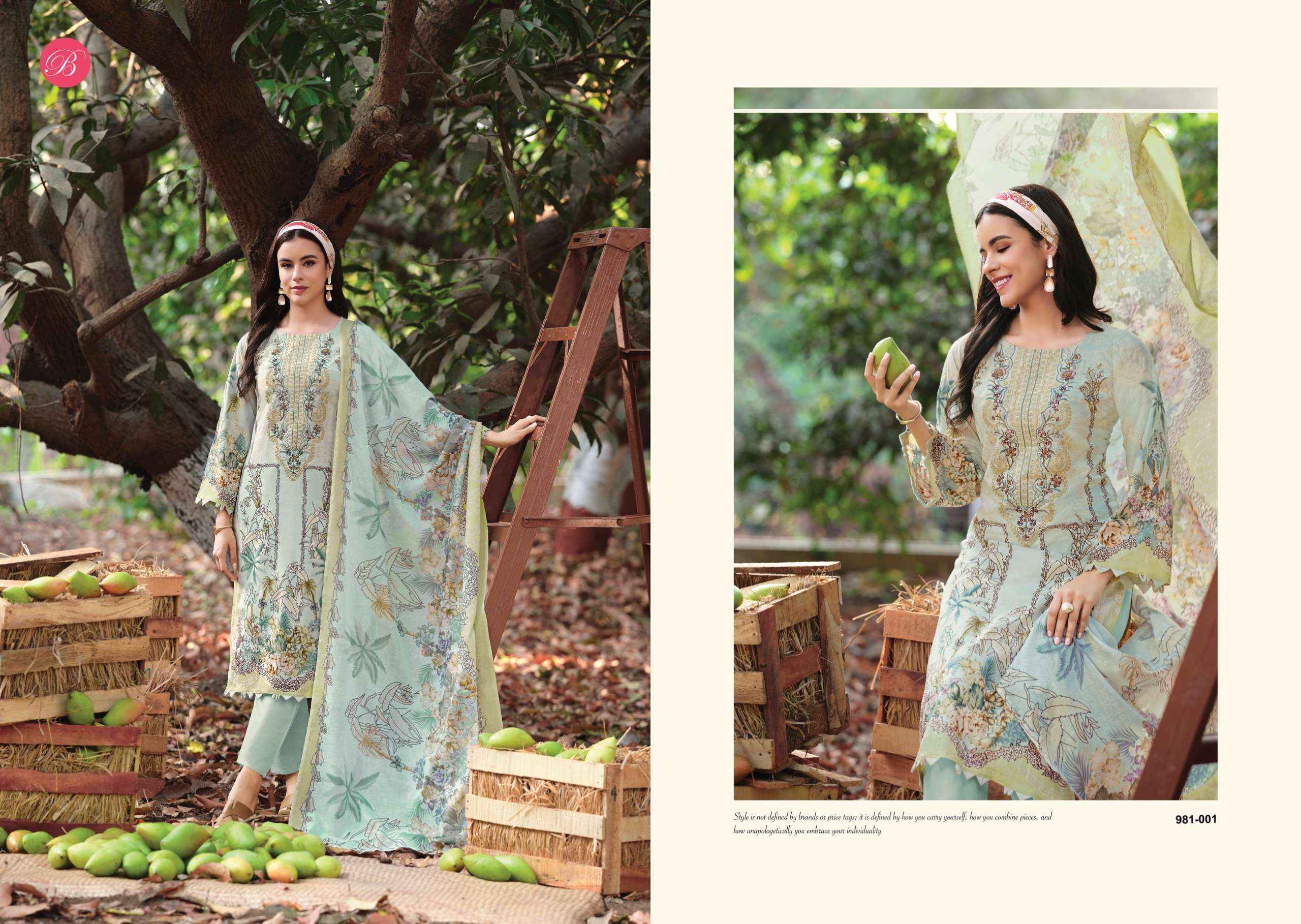 Belliza Naira Vol 143 Cotton Dress Material 8 pcs Cataloge